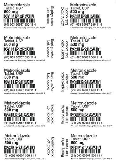 500 mg Metronidazole Tablet Blister (500 mg Blister)